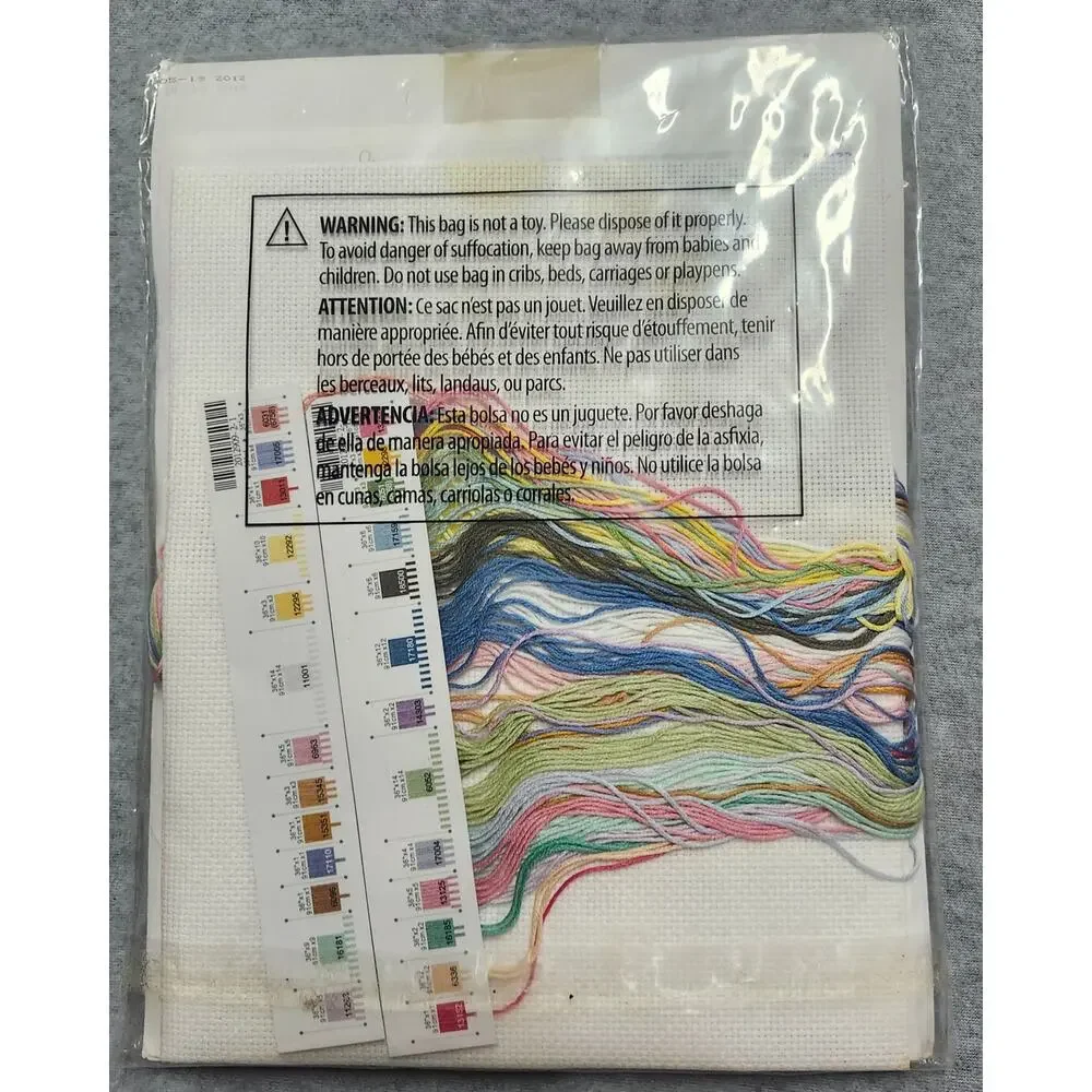 Dimensions Zoo Alphabet Birth Record Counted Cross Stitch Kit 73472 New Sealed